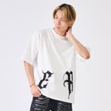 1オフ | アップリケラインストーン半袖Tee | REGIEVO