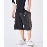 グラデーションブリーチカーゴショートパンツ | REGIEVO | 詳細画像3