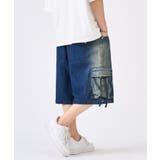 グラデーションブリーチカーゴショートパンツ | REGIEVO | 詳細画像5