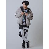 袖ラインボアビッグパーカー | REGIEVO | 詳細画像1 