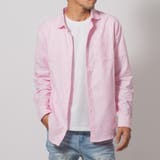 PINK | イタリアンカラー オックスフォード シャツ | REGIEVO