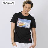 BLACK | エンボスフォトTシャツ | REGIEVO