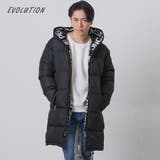 BLACK | ニットテープ使いロングエコダウン | REGIEVO