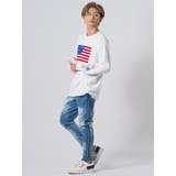 星条旗刺繍ビッグロンT | REGIEVO | 詳細画像5 