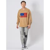 星条旗刺繍ビッグロンT | REGIEVO | 詳細画像7 