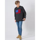 星条旗刺繍ビッグロンT | REGIEVO | 詳細画像12 