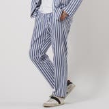 BLUE | ワンタックイージースラックス | REGIEVO