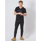 ラインストーンVネックTシャツ | REGIEVO | 詳細画像8