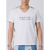 ラインストーンVネックTシャツ | REGIEVO | 詳細画像12