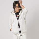 WHITE | 七部袖フルジップパーカー | REGIEVO