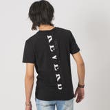 BLACK | バイカラーロゴTシャツ | REGIEVO