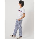 トリコロールラインVネックTシャツ | REGIEVO | 詳細画像5