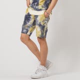 NAVY×YELLOW | タイダイショートパンツ | REGIEVO