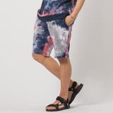 NAVY×RED | タイダイショートパンツ | REGIEVO
