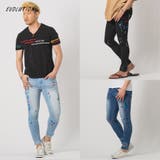 カラーペイントスキニーデニムパンツ | REGIEVO | 詳細画像1