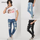 カラーリペアスキニーデニムパンツ | REGIEVO | 詳細画像1