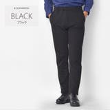 BLACK | カットテーパードパンツ | REGIEVO