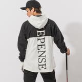 WHT×BLK | ナイロンバックロゴマウンテンパーカー | REGIEVO