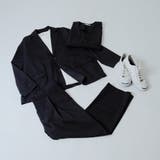 BLACK | 3点セットアップ ルーズシルエットスリーピース | REGIEVO