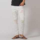 WHITE | カツラギストレッチリペアパンツ | REGIEVO