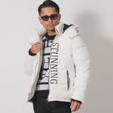 WHITE | シリコンプリント撥水中綿ブルゾン | REGIEVO