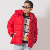 RED | シリコンプリント撥水中綿ブルゾン | REGIEVO