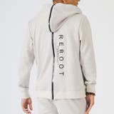 アイボリー | カットスウェードZIPパーカー | REGIEVO