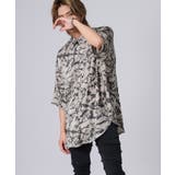 ムラプリント半袖シャツ | REGIEVO | 詳細画像2 