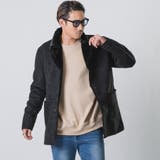 BLACK | ムートンランチコート | REGIEVO