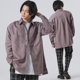 BROWN | ドロップショルダービッグシルエットシャツ | REGIEVO