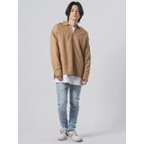 ビッグシルエットハーフジップシャツ | REGIEVO | 詳細画像1