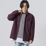 WINE | ビッグシルエットジップシャツ | REGIEVO