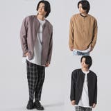 ビッグシルエットノーカラージップシャツ | REGIEVO | 詳細画像1 