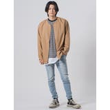 ビッグシルエットノーカラージップシャツ | REGIEVO | 詳細画像2 