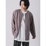 ビッグシルエットノーカラージップシャツ | REGIEVO | 詳細画像20 