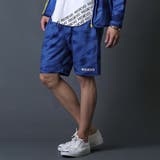 BLUE | ハニカムプリントショートパンツ | REGIEVO