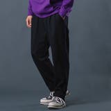 BLACK | サイドラインイージースラックス | REGIEVO