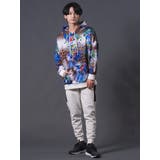 総柄転写ドロップショルダーパーカー | REGIEVO | 詳細画像6