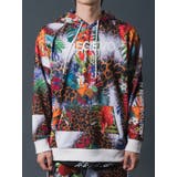 総柄転写ドロップショルダーパーカー | REGIEVO | 詳細画像11