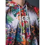 総柄転写ドロップショルダーパーカー | REGIEVO | 詳細画像13