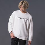 WHITE | ロゴプリントドロップショルダートレーナ | REGIEVO