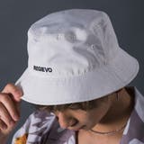 WHITE | REGIEVOロゴ刺繍バケットハット | REGIEVO