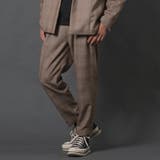 BEIGE | チェックイージースラックス | REGIEVO