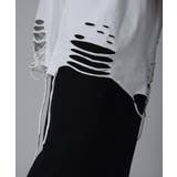 ローズ刺繍グランジTシャツ | REGIEVO | 詳細画像9 