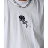 ローズ刺繍グランジTシャツ | REGIEVO | 詳細画像10 