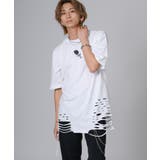 ローズ刺繍グランジTシャツ | REGIEVO | 詳細画像2 