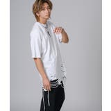 ローズ刺繍グランジTシャツ | REGIEVO | 詳細画像4 