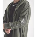 グランジ加工 ロングパーカー メンズ モード ストリート | REGIEVO | 詳細画像8 
