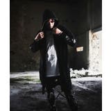 グランジ加工 ロングパーカー メンズ モード ストリート | REGIEVO | 詳細画像19 