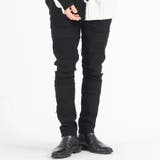 ブラック(twill) | スリム ストレートパンツ モードストリート | REGIEVO